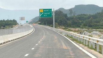 Cao tốc Quảng Ngãi - Hoài Nhơn sẵn sàng thông xe vào ngày 19/12/2025