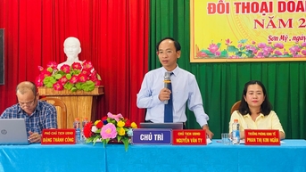 Sơn Mỹ đối thoại với doanh nghiệp, thúc đẩy phát triển kinh tế địa phương