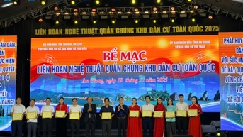Quảng Ninh đoạt 4 giải tại Liên hoan Nghệ thuật quần chúng khu dân cư toàn quốc năm 2025