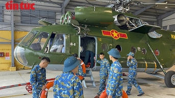 Sư đoàn 372 sẵn sàng bay cứu trợ đồng bào lũ lụt khu vực miền Trung