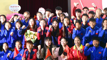 Vận động viên trẻ tri ân thầy cô, vững tin hướng đến SEA Games 33