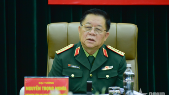 Đại tướng Nguyễn Trọng Nghĩa chủ trì phiên họp cuối năm Hội đồng Thi đua-Khen thưởng Bộ Quốc phòng