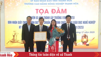 Xây dựng Trường Cao đẳng Nông nghiệp Thanh Hóa thành trường chất lượng cao