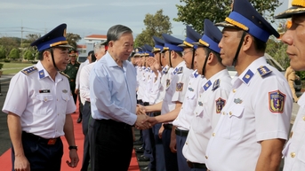 Tổng Bí thư Tô Lâm: Xây dựng Cảnh sát biển Việt Nam theo hướng “Tinh, gọn, mạnh”, tiến thẳng lên hiện đại