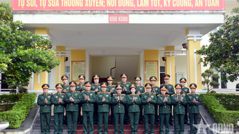 Thủ trưởng Tổng cục Hậu cần - Kỹ thuật chủ trì sinh hoạt Ngày chính trị và văn hóa tinh thần tại Kho K680 (Cục Quân khí)