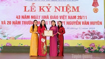 Các trường tổ chức kỷ niệm Ngày Nhà giáo Việt Nam 20-11