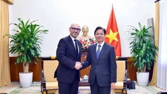 Thứ trưởng Ngô Lê Văn tiếp Tổng Thư ký Tòa Trọng tài thường trực (PCA)