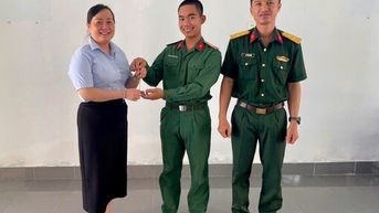 Hành động đẹp của người lính Cụ Hồ