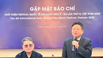 Festival quốc tế Âm nhạc mới Á – Âu tại Việt Nam trở lại quy tụ 300 nhạc sĩ, nghệ sĩ trong nước và quốc tế