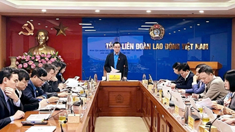 Đại hội XIV Công đoàn Việt Nam dự kiến tổ chức vào tháng 6/2026