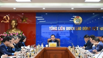 Đại hội XIV Công đoàn Việt Nam dự kiến diễn ra vào tháng 6-2026