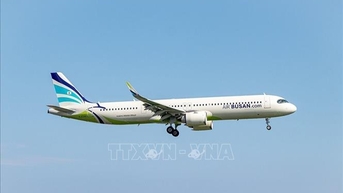 ក្រុមហ៊ុនអាកាសចរណ៍កូរ៉េ ចាប់ផ្តើមជើងហោះហើរ ប៊ូសាន-ហាណូយ