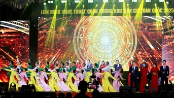 Bế mạc Liên hoan Nghệ thuật quần chúng Khu dân cư toàn quốc