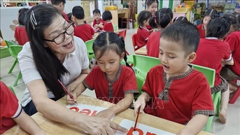 Cô Hiệu trưởng mầm non với đam mê ứng dụng công nghệ trong nhà trường