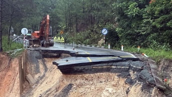 Lâm Đồng công bố tình huống khẩn cấp về thiên tai đối với đèo Mimosa