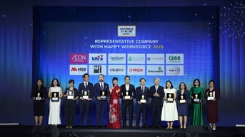 Công bố top 100 nơi làm việc tốt nhất Việt Nam năm 2025
