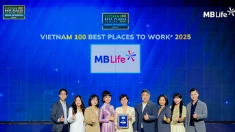 MB Life 3 năm liên tiếp được vinh danh “Nơi làm việc tốt nhất Việt Nam”