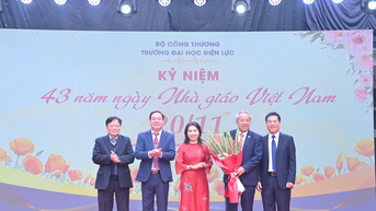 Trường Đại học Điện lực kỷ niệm 43 năm Ngày Nhà giáo Việt Nam