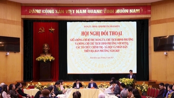 Phường Hoàn Kiếm xây dựng tác phong “Nghe dân nói, nói dân hiểu, làm dân tin”