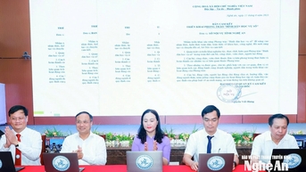 ពីចលនាលុបបំបាត់អនក្ខរកម្ម ដល់អក្ខរកម្មឌីជីថលដ៏ពេញនិយមនៅទីក្រុង Nghe An