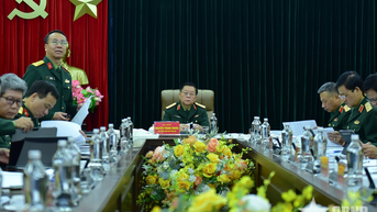 Đại tướng Nguyễn Trọng Nghĩa chủ trì hội nghị báo cáo điều chỉnh quy hoạch chi tiết Bảo tàng Lịch sử quân sự Việt Nam