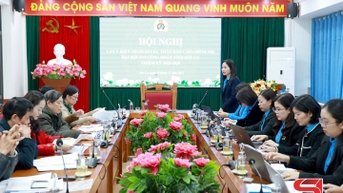 Hội nghị lấy ý kiến tham gia dự thảo Báo cáo chính trị Đại hội XVI Công đoàn tỉnh Sơn La
