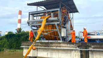 Công ty Nhiệt điện Cần Thơ diễn tập ứng phó sự cố tràn dầu tại Nhà máy Nhiệt điện Ô Môn I