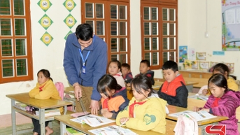 Gieo chữ nơi vùng cao biên giới