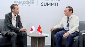 Việt Nam - Nhật Bản hợp tác phát triển dự án tạo tín chỉ các-bon