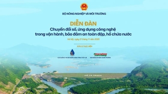 Diễn đàn Chuyển đổi số, ứng dụng công nghệ trong vận hành hồ đập