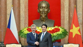 Chủ tịch nước Lương Cường tiếp Chủ tịch Thượng viện Quốc hội Cộng hòa Séc