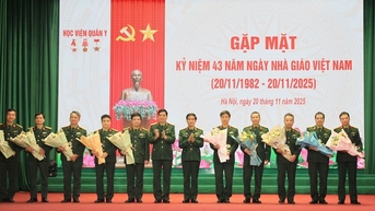 Học viện Quân y đẩy mạnh đổi mới sáng tạo, chuyển đổi số, xây dựng nhà trường thông minh