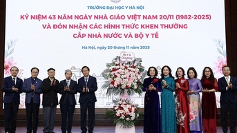 សាកលវិទ្យាល័យវេជ្ជសាស្ត្រហាណូយបានរួមចំណែកយ៉ាងសំខាន់ក្នុងការលើកកំពស់កិត្យានុភាព និងមុខតំណែងនៃវិស័យវេជ្ជសាស្រ្តរបស់វៀតណាម។