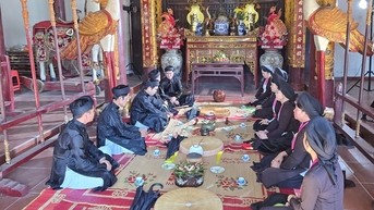 Lễ nghi nghiêm cẩn của Quan họ Ca thờ