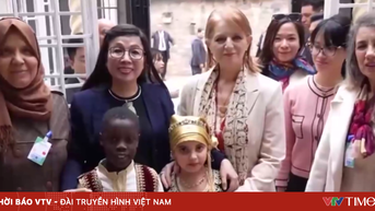 Phu nhân Thủ tướng Phạm Minh Chính thăm trung tâm bảo trợ trẻ em tại Algeria