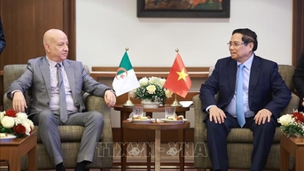 Thủ tướng tiếp Tổng Bí thư Đảng Mặt trận Giải phóng Dân tộc Algeria