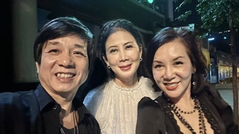 'ម្ចាស់ក្សត្រីប្រតិទិន' Diem Huong ត្រឡប់មកវៀតណាមវិញដោយនឹកស្មានមិនដល់ ដើម្បីជួបជុំជាមួយ Mong Van និង Thieu Anh Duong