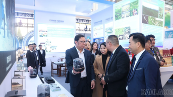 Khu triển lãm đặc biệt: Trái tim của hội chợ Thương mại Quốc tế Việt - Trung lần thứ 25