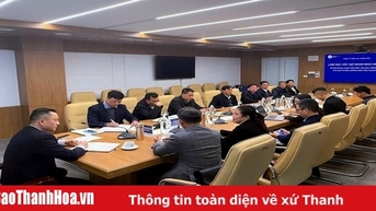 PC Thanh Hóa tiếp và làm việc với Tập đoàn WHA Việt Nam