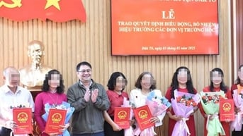 Vừa hết học kì I, 15 hiệu trưởng ở một huyện luân chuyển công tác