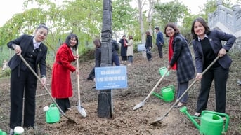 Ngành Ngân hàng phát động Tết trồng cây và chương trình chung tay xóa 1.000 căn nhà tạm, nhà dột nát