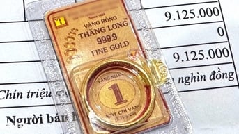 Giá vàng bất ngờ tăng cả triệu đồng, vượt mốc 91 triệu đồng chiều bán