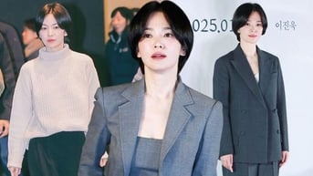Song Hye Kyo đang theo đuổi phong cách thời trang tối giản