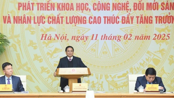 Thúc đẩy phát triển khoa học công nghệ, đổi mới sáng tạo và nhân lực chất lượng cao phục vụ tăng trưởng kinh tế