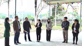 Sơn Dương tích cực chuẩn bị đại hội điểm cấp huyện