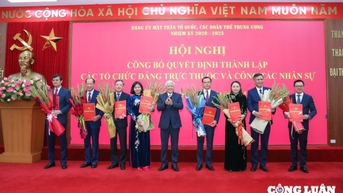 Công bố quyết định thành lập Đảng bộ Trung ương Hội Nhà báo Việt Nam
