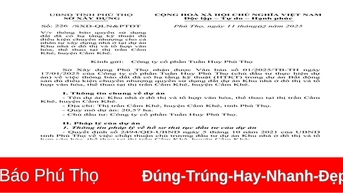 Cơ hội vàng sở hữu đất nền với pháp lý minh bạch, hạ tầng đồng bộ
