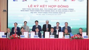Hé lộ danh tính nhà thầu sẽ thực hiện gói thầu quan trọng của Nhà máy thủy điện tích năng Bác Ái