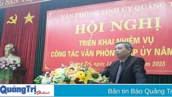 Triển khai nhiệm vụ công tác văn phòng cấp ủy năm 2025