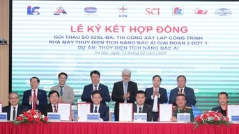 Ký kết gói thầu hơn 4.300 tỉ đồng cho thủy điện tích năng đầu tiên của Việt Nam